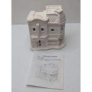 California Creations SE182 SODA FOUNTAIN / CINEMA Christmas Village Unsealed